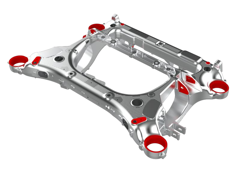 SYNTEC Control System Large Model 5 Axis CNC Horizontal Machining Center HMX-8 for Mold Manufacturing Industry